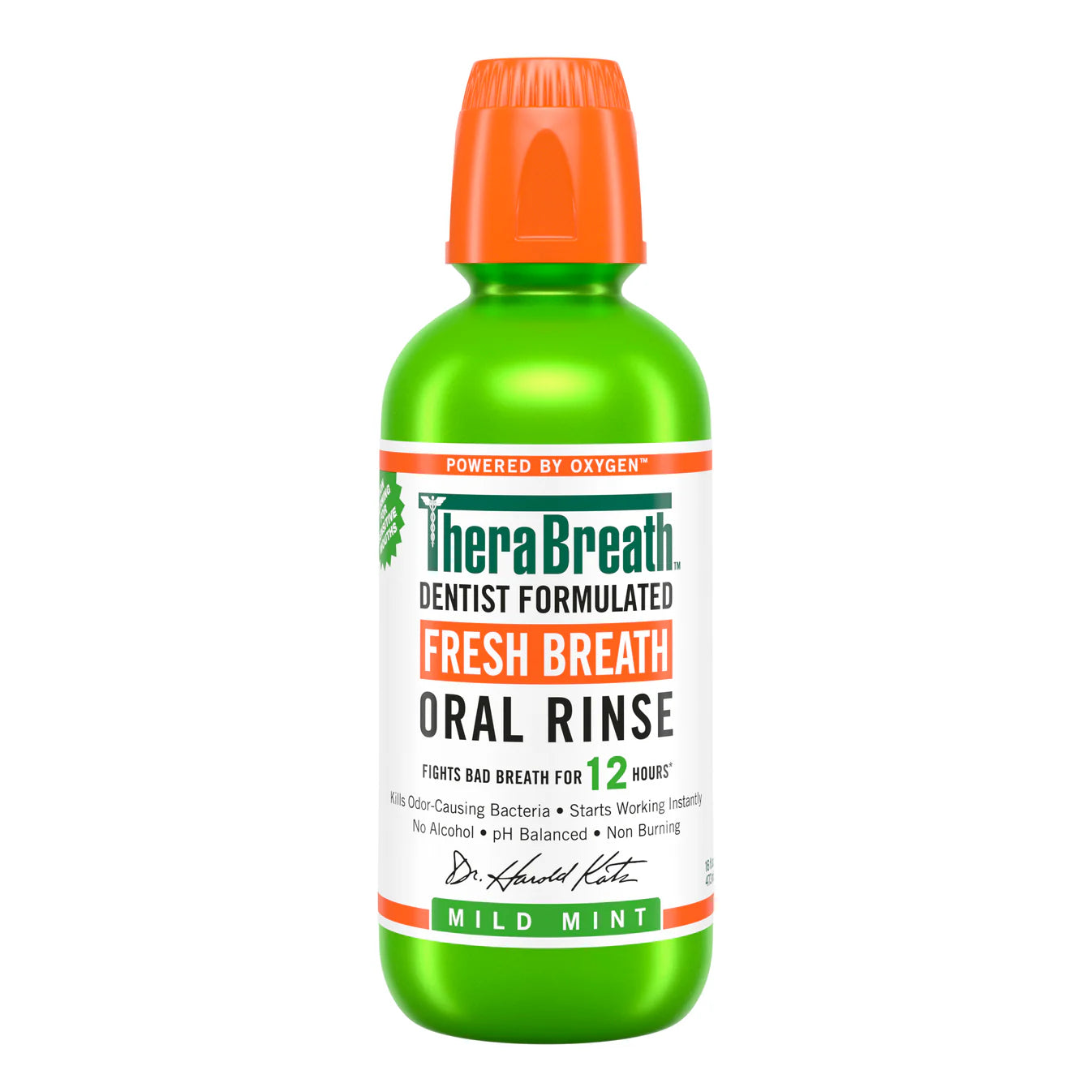 Fresh Breath Oral Rinse Mouthwash – Bye Bye Bad Breath, Mild Mint Formula