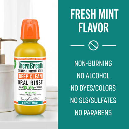 Deep Clean Oral Rinse - Fresh Mint